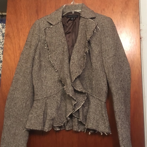 Banana Republic Brown tweed blazer - Picture 1 of 3