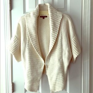 Express studio short sleeve sweater