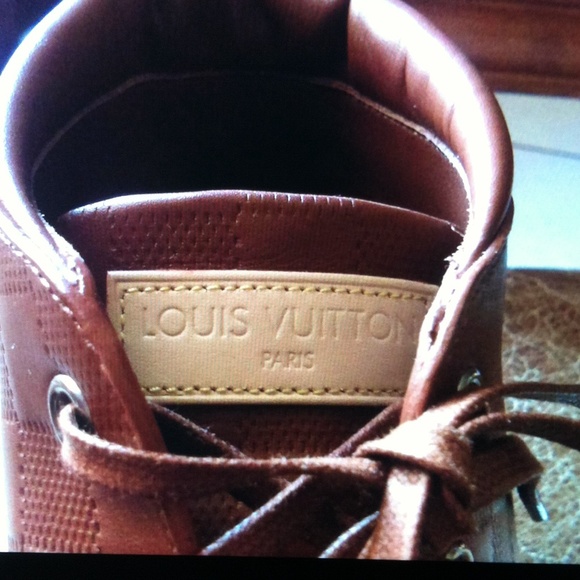Louis Vuitton men sneaker boots size 10 USA.