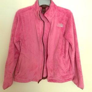 Pink North Face Jacket