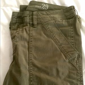 JCrew Olive Green Pants