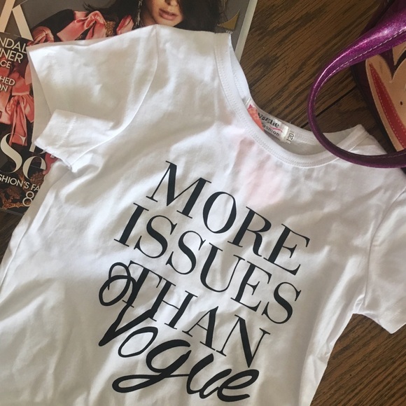 ONE LEFT 🎈Vogue Tee 1/2 off sale - Picture 2 of 4