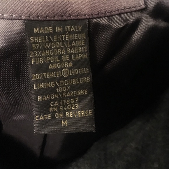 Banana Republic Dark grey wool blend coat - Picture 4 of 4