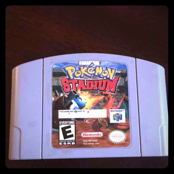 Pokemon stadium Nintendo 64