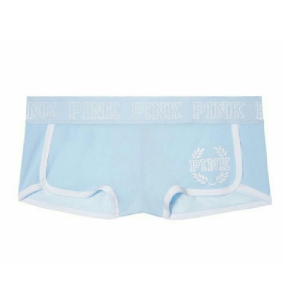 PINK Victoria's Secret Other - Rare! VS Pink sky blue boyshort