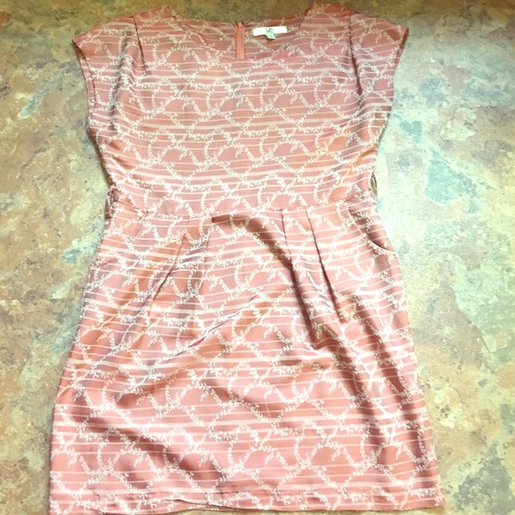 Dark orange dress