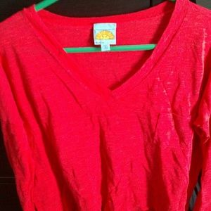 C&C California high low sweater