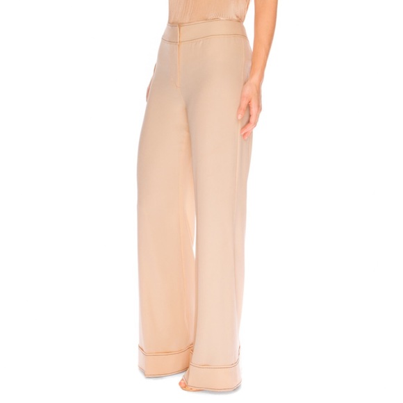 C/Meo Collective || Cream Wide Leg Cuffed Pants - Picture 2 of 4