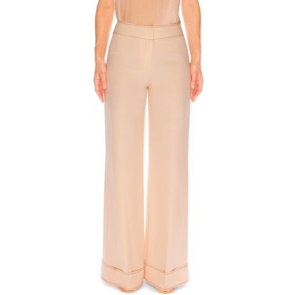 C/Meo Collective || Cream Wide Leg Cuffed Pants - Picture 4 of 4