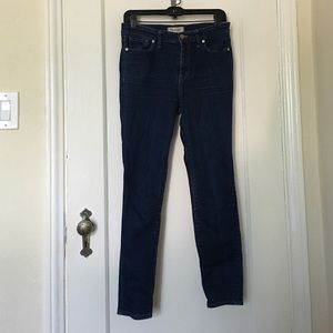 Madewell High Rise Skinny Jeans sz 28