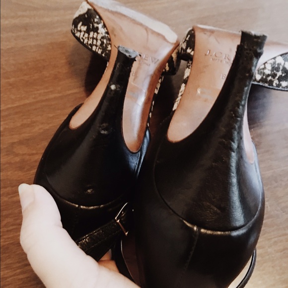J crew peeptoe heel - Picture 3 of 3