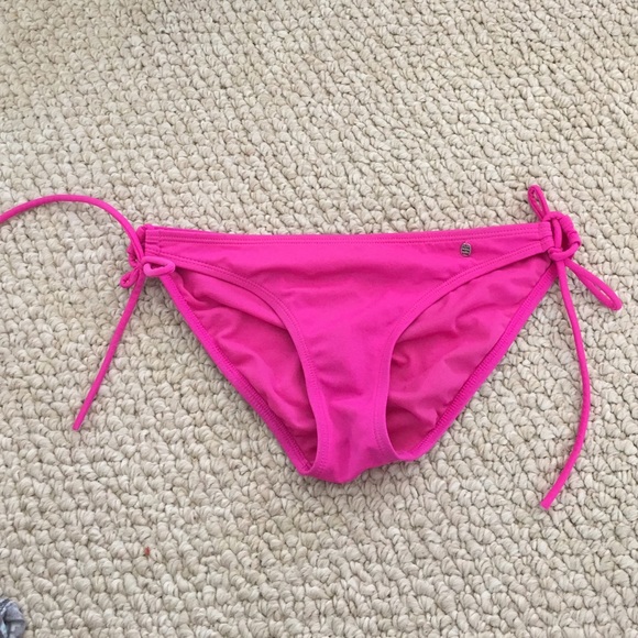 Hot pink bikini bottoms