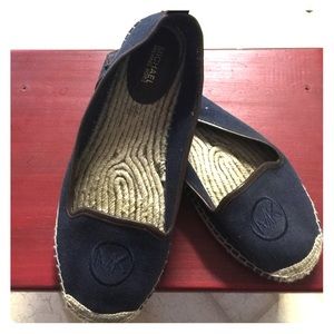 Michael Kors slip on navy flats