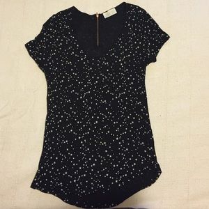 Zara black tee shirt