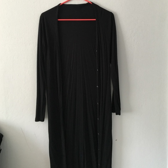 maxi cardigan