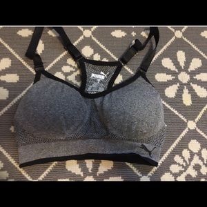 Brand new Puma cut out back sports bra