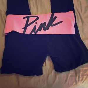 Victoria's Secret pink yoga pants