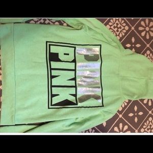 BRAND NEW PINK ZIP UP HOODY