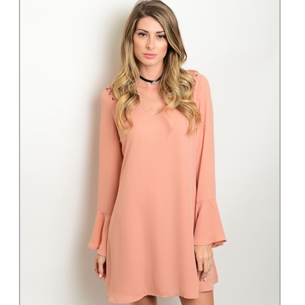 Boho Bell Sleeve Dress