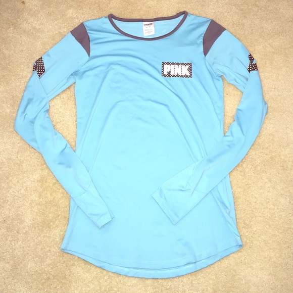 PINK Victoria's Secret Tops - PINK Long Sleeve Workout Top