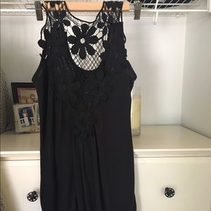 Lace tank top