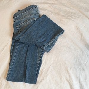 Hollister blue dusted skinny jeans