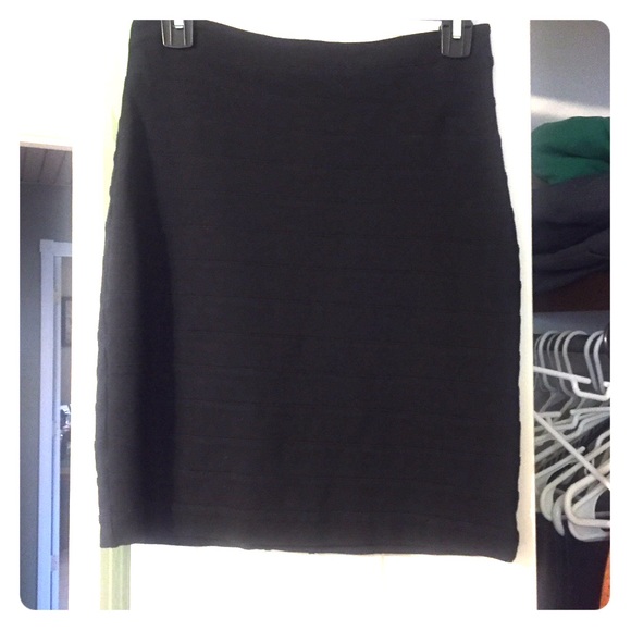 Express Black Skirt