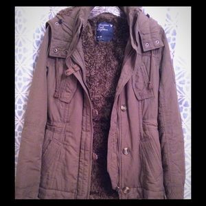 Green military jacket- American Eagle