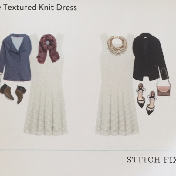 ✨Sale!✨Stitchfix Textured Knit Dress