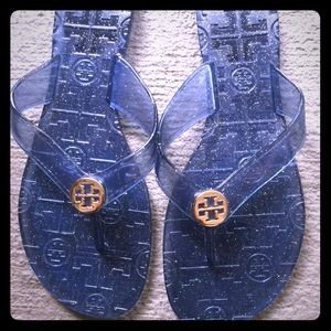 Tory BURCH glitter jellies