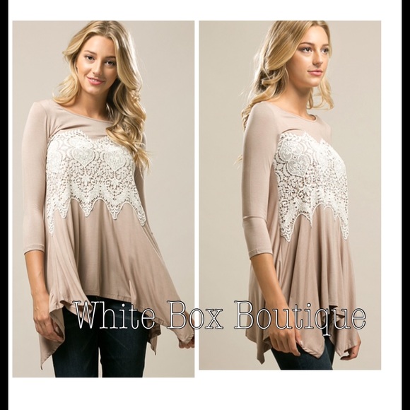LAST One: Medium Buy 1 Get 1 50% ๐Lace Knit Tunic - Picture 2 of 3