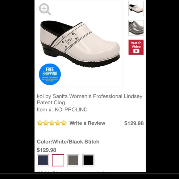 KOI BY SANITA NURSING SHOES