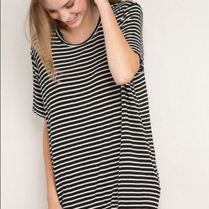 Brandy Melville striped t shirt dress