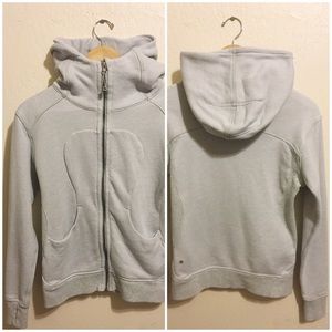 Lululemon Scuba Hoodie III - Heathered Grey Size 4