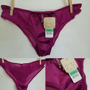 New parfait Affinitas lace bikini panties purple