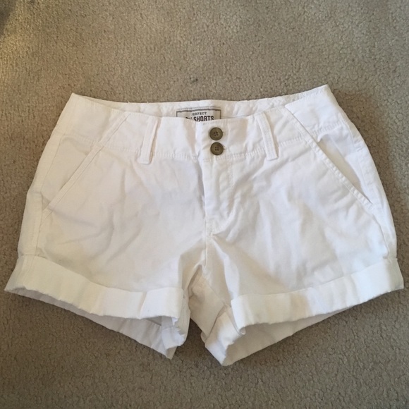 Old Navy Girls White Shorts SZ 0