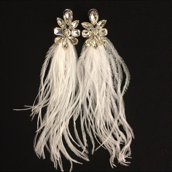 Feather earrings