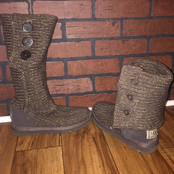 UGG Classic Wool Cardy Boots