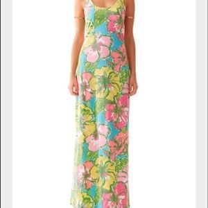 Lilly Pulitzer Palm Maxi Tank Dress