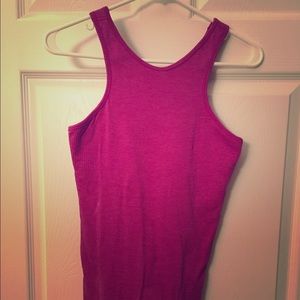 Lululemon High Neck Tank with Built In Bra 8