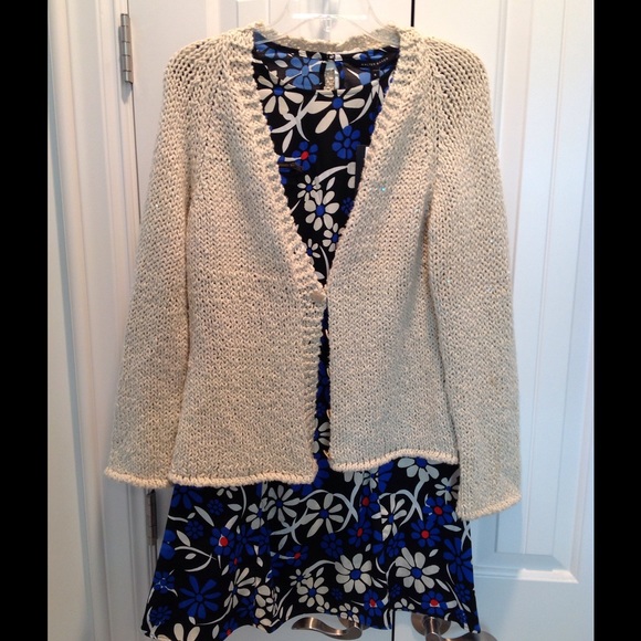 ESCADA wool/cotton cardigan sweater 42 (US 10)