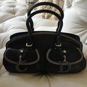 Christian Dior Black Doctor Bag