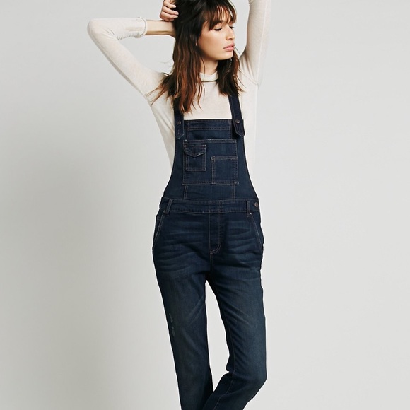 ❕SOLD❕ Free People Denim Overalls