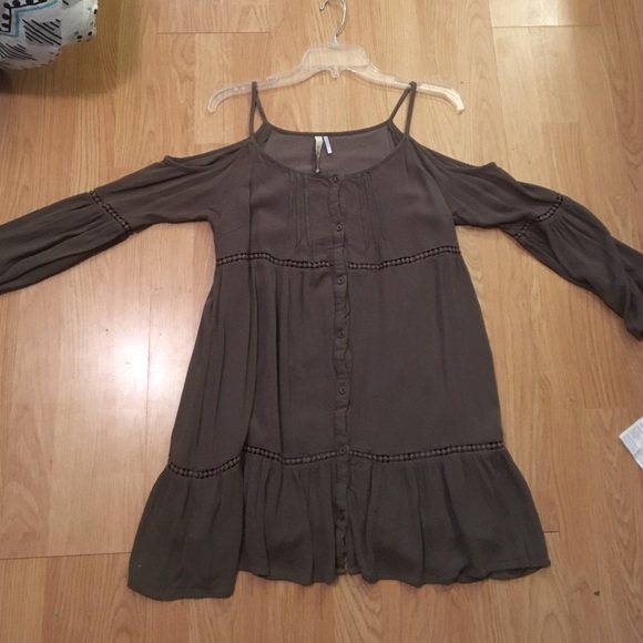 Paper Crane casual shift dress