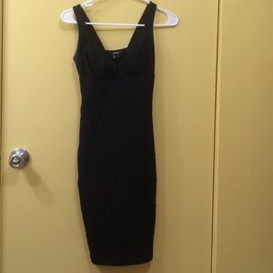 Black Tight fitting dress by XOXO