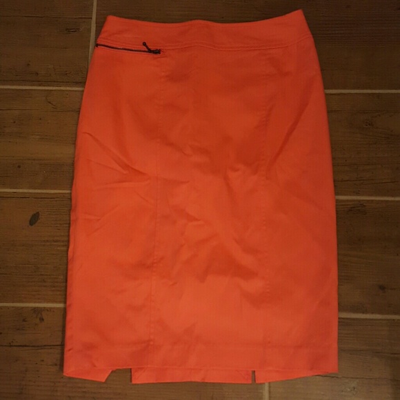 Coral  pencil skirt