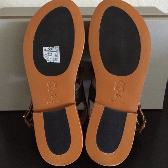 NIB Marni green calf hair slides sandals size 36 - Picture 4 of 4