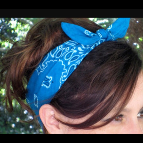 Blue and Orange Bandanas bundle