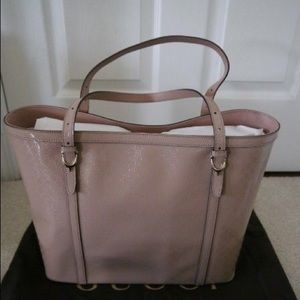 Gucci Glossy Patent Leather Tote