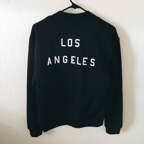 Los Angeles Printed Bomber